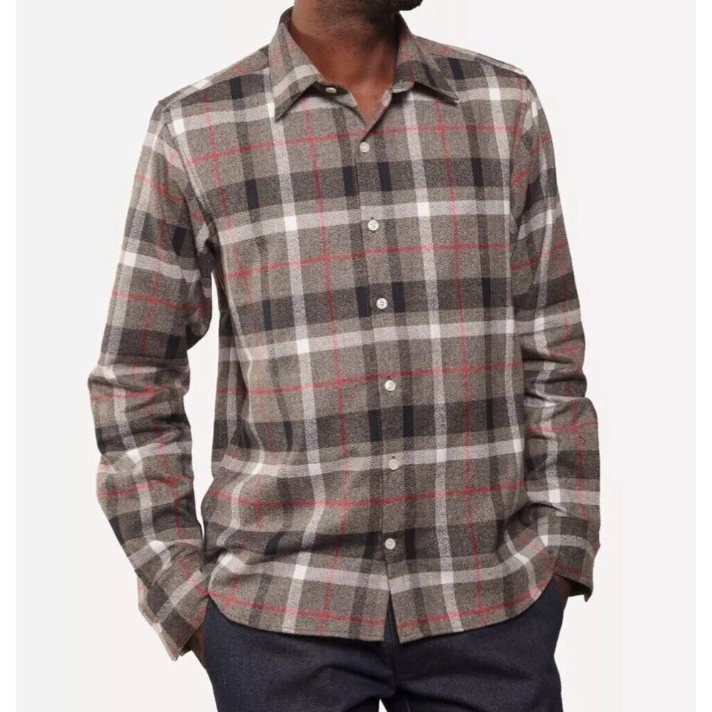 18 Waits Eighteen waits - Long Sleeve Dylan Shirt | Mammoth Flannel Size Small